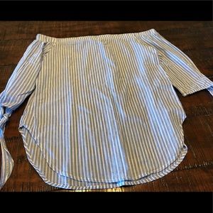 Off the shoulder blouse